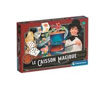 Clementoni - Le Caisson Magique dès 7 Ans - Coffret de Magie Enfants - Jeu Interactif avec Lumières, Sons et Accessoires - 80 Tours - Nouvelle Édition Ludique