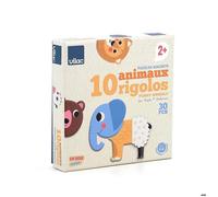 Coffret de magnets en bois - VILAC - Ingela P.Arrhenius - 10 animaux - Multicolore - Bois