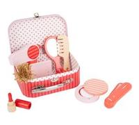 Coffret de Maquillage et de Coiffure Retro en bois Rose G