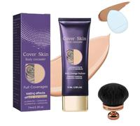 Coffret de maquillage for le corps entier: un anti-cernes et un pinceau de maquillage for une couverture uniforme et durable.(1pcs)