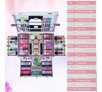 Coffret De Maquillage Mallette De Maquillage Complet - Kit De Maquillage Femme Complet, Palettes De Maquillage Femme Coffret Cadeau Tout-En-Un Palette Pour Utilisation Pro Ou À Maisons #2