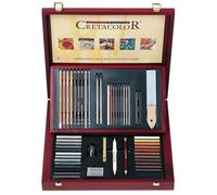 Coffret De Matériel De Dessin Techniques Sèches 53 Pièces