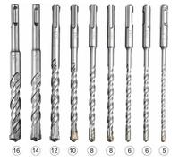 Coffret de mches et burins pour un perforateur Lot de 9 forets SDS-Plus pour perceuse percussion lectrique pour percer la pierr YYV