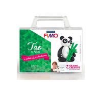 Coffret de modelage pâte polymère pour enfants - Tao le Panda 6,5 cm