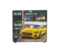 Revell Maquette de voiture Mercedes-AMG GT 1:24 Kit avec accessoires de base 67028