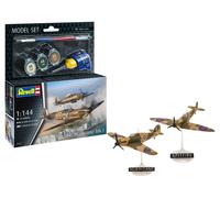 Coffret de modèles Spitfire Mk.Ia et Hurricane Mk.I