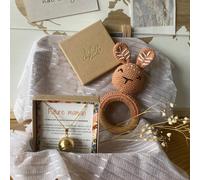 Coffret de naissance bola de grossesse et doudou or TU