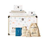 Coffret de naissance nuages arc en ciel