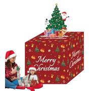 Coffret De Noël | Étui Créatif Avec 30 Sachets | Boîte À Tiroir Extractible Argent De Noël - Pour Les Les Adultes La Famille Les Fêtes Les Vacances Les Célébrations Le Diplôme Le