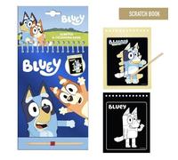 Coffret de papeterie à gratter - CERDA - Bluey - Créativité - Techniques de grattage - Enfant