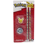 Coffret de papeterie Cyp Brands Pokemon Stationery Rouge 12x1x22,5 cm