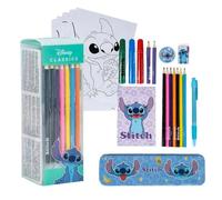 Coffret de papeterie enfant Cerda Disney Stitch - 30x30x2,5 cm