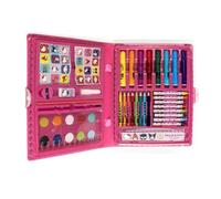 Coffret de papeterie Hello Kitty à colorier avec marqueurs et accessoires | Kit créatif Hello Kitty pour enfants : peinture, décoration et organisation des fournitures scolaires