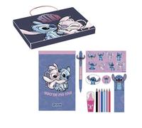 Set de papeterie - CERDA - Lilo et Stitch Disney - Violet - Adulte - 37.5x25x3 cm