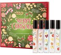 Coffret de Parfum Femme, Parfum Femme Coffret Cadeau, Coffret Mini parfum Femmes, Coffret Parfums Ado Fille, un Excellent Cadeau pour Famille et Amis à Noël et à la Fête des Mères, 5 * 10ml