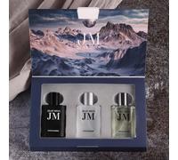 Coffret De Parfums Pour Homme : 3 Fragrances Florales Et Fruitées Dans Un Coffret Cadeau. Coffret Pour Homme, 90 Ml (3 X 30 Ml) Au Total. Idéal Pour Offrir Ou Pour Un Usage Personnel, Ces Pa