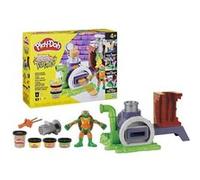 Coffret de pâte à modeler Play-Doh Les Tortues Ninja Four lance-pizza - Dès 4 ans
