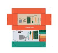 Coffret de patisserie de Noël Yoko Design Rouge