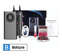 Coffret De Pédicure Électrique - Manucure Coffret Professionnel - Limes À Ongles Électrique - Moulin À Ongles - Pieds