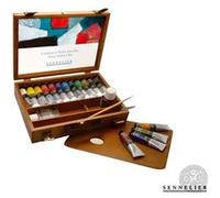 Coffret de peinture à l'huile extra-fine - 12 tubes - Sennelier G