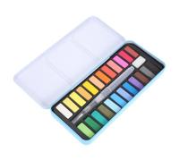 Coffret de Peinture Aquarelle Professionnelle Multi-fonction pour Artistes | Séchage Rapide, Pigments Concentrés, Usage Esquisse et Aquarelle, Palette de Mélange Bleue