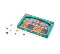 Coffret de perles - PLAN TOYS - 180 perles - 8 fleurs en bois - 5 lacets - Mixte