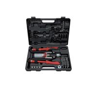 Coffret de pince à riveter KS TOOLS À 2 bras et écrous aveugles - 17 pcs - 150.