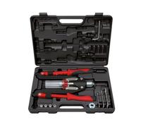 KS Tools - Coffret pince à rivets et écrous aveugles 150.9630 - insert, 2 bras pliables, 17 pièces
