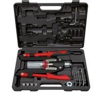 KS Tools - Coffret pince à rivets et écrous aveugles 150.9630 - insert, 2 bras pliables, 17 pièces