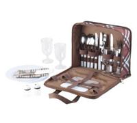 Coffret de Pique-Nique 4 Personnes - 30 pièces [XCase]