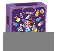 Coffret de Préparation de Potions | Kit Créatif de Flacons de Potion Magique de Sorcière | Jouets Interactifs pour Anniversaire Halloween Noël Maison École Maternelle Garçons