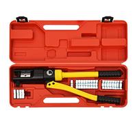 vidaXL Coffret de presse à sertir – Sertissage hydraulique – Outil de bricolage