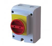 Coffret de protection IP65 4 pôles 32A avec presse étoupe M25 taille max. EID