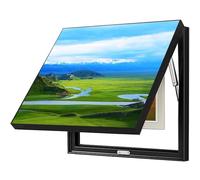 Coffret de Protection pour Tableau électrique - Cache-Compteur décoratif, Usage intérieur, Conception Amovible pour Dissimuler et décorer Les boîtiers de compteurs électriques