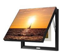 Coffret de Protection pour Tableau électrique - Cache-Compteur décoratif, Usage intérieur, Conception Amovible pour Dissimuler et décorer Les boîtiers de compteurs électriques