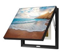 Coffret de Protection pour Tableau électrique - Cache-Compteur décoratif, Usage intérieur, Conception Amovible pour Dissimuler et décorer Les boîtiers de compteurs électriques