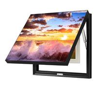 Coffret de Protection pour Tableau électrique - Cache-Compteur décoratif, Usage intérieur, Conception Amovible pour Dissimuler et décorer Les boîtiers de compteurs électriques