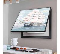 Coffret de Protection pour Tableau électrique - Cache-Compteur électrique décoratif pour intérieur, élégant boîtier de Distribution électrique dissimulant des Tableaux, idéal pour