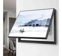 Coffret de Protection pour Tableau électrique - Cache-Compteur électrique décoratif pour intérieur, élégant boîtier de Distribution électrique dissimulant des Tableaux, idéal pour
