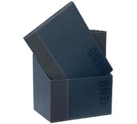 Coffret de protège-menus contemporains A4 Securit - Bleu Matériel CHR Pro
