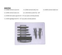 Coffret de Rails complémentaires B2, traverses bétons - MINITRIX 14322 - N 1/160
