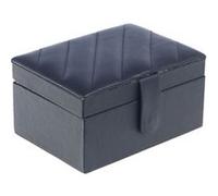 Coffret de rangement 3 montres bleu - Amadeus - Bleu - Cuir G