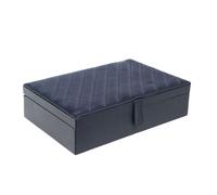 Coffret de rangement 6 montres bleu - Amadeus - Bleu - Cuir G