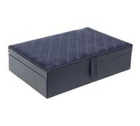 Coffret de rangement 6 montres bleu - Amadeus - Bleu - Cuir G
