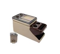 Coffret De Rangement Avant Pour Ford Pour Transit 2014 13-20 Accoudoir Central De Rangement Pour Voiture D'affaires Mobile(1 - C beige)