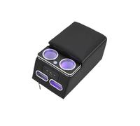 Coffret De Rangement Avant Pour Ford Pour Transit 2014 13-20 Accoudoir Central De Rangement Pour Voiture D'affaires Mobile(2 - B-black)