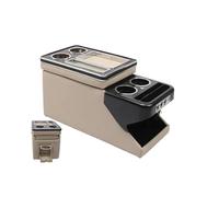 Coffret De Rangement Avant Pour HYUNDAI Pour PALISADE 2021 20-23 Accoudoir Central Mobile Pour Voiture D'affaires(B beige)