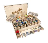 Coffret de rangement en bois plusieurs plateaux compatible avec le jeu de cartes The Broken Token Firefly