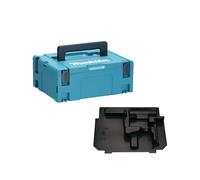 Coffret de rangement Makita MAKPAC 2 - avec insert pour tournevis 14 V et 18 V - BHP-DHP-BDF-DDF
