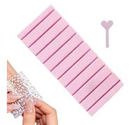 Coffret De Rangement Pour Feuilles Ongles - Organisateur De Rangement Portable 10 Compartiments | Boîte Stickers Ongles Foil Imprimée 3D - pour maison, voyage, salon, femmes